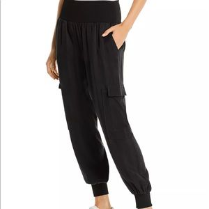 Tous Les Jours Giles Satin Jogger Pants Medium